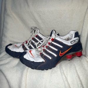 Nike Shox, denim, size 8.5